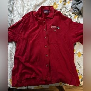 UGA men’s button up. Size Xxl